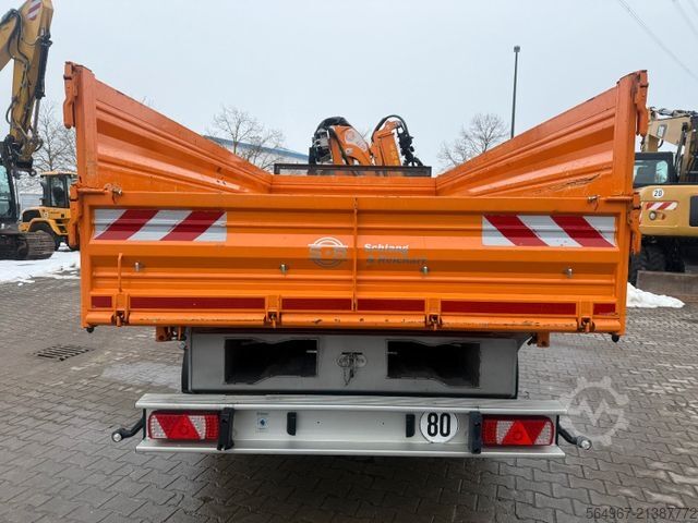 Приколка самосипална на три страни  Schlang & Reichardt Unimog Krananhänger 80 km/h