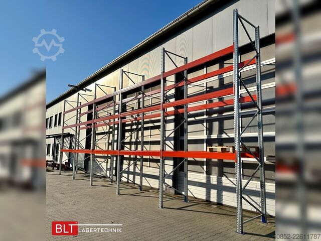 Tungt reol ca. 14 lfm. Palettenregale H: 500cm Fachlast: 4500 kg , 60 Palettenplätze