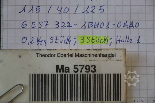 Цифровое издание Siemens 6ES7 322-1BH01-OAAO