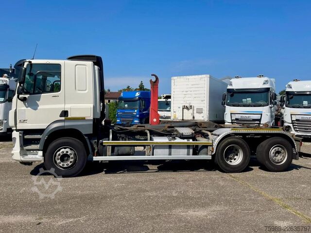 Système de bras à crochet DAF CF 460 6x2, Lift axel, Mooving axel,  NAVI, BAC...