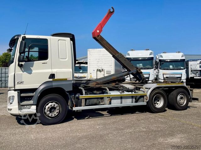 Système de bras à crochet DAF CF 460 6x2, Lift axel, Mooving axel,  NAVI, BAC...