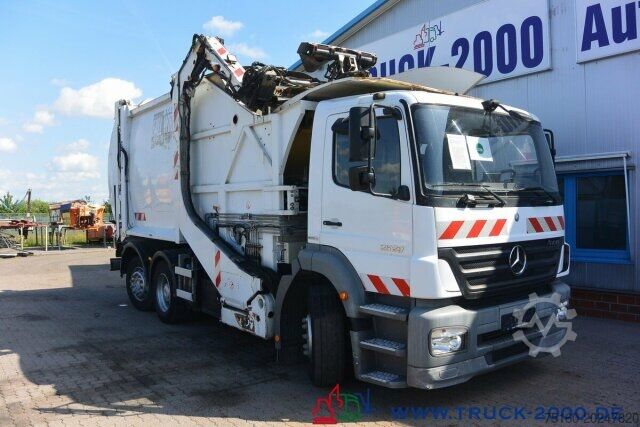 د کثافاتو لارۍ Mercedes-Benz Axor 2529 Faun Überkopf Frontlader 25 m³ 1.Hand