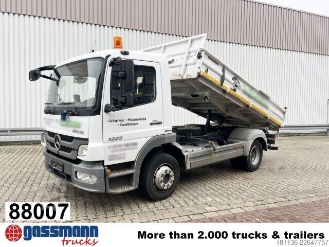 Sklápěcí vůz Mercedes-Benz Atego 1222 K 4x2, 2x AHK