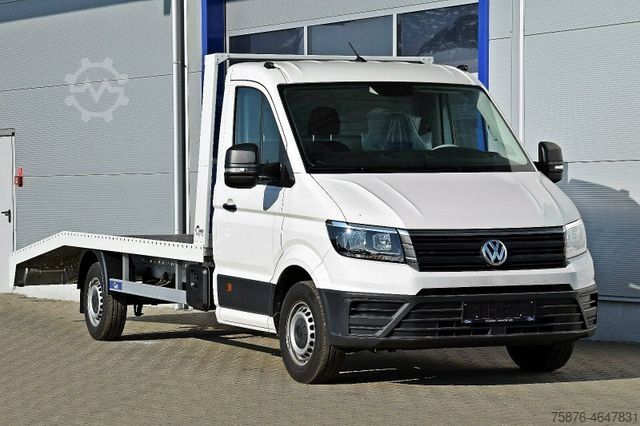 Autószállító furgon VOLKSWAGEN Crafter 177 PS Klima  VOLL- ALU PLATEAU