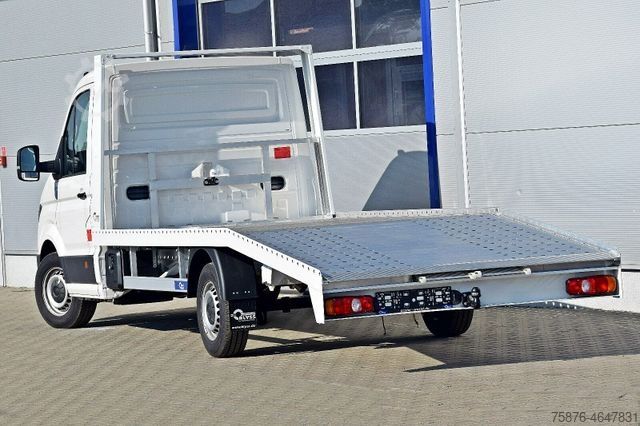 Autószállító furgon VOLKSWAGEN Crafter 177 PS Klima  VOLL- ALU PLATEAU