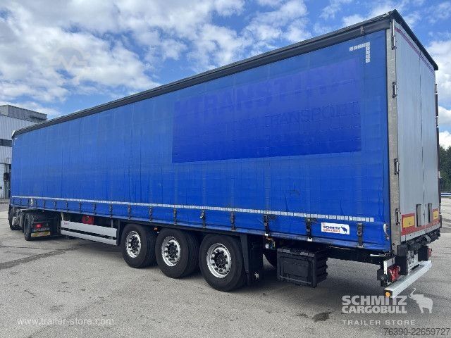 Semirremolque abierto con toldo Schmitz Cargobull Semitrailer Curtainsider Standard