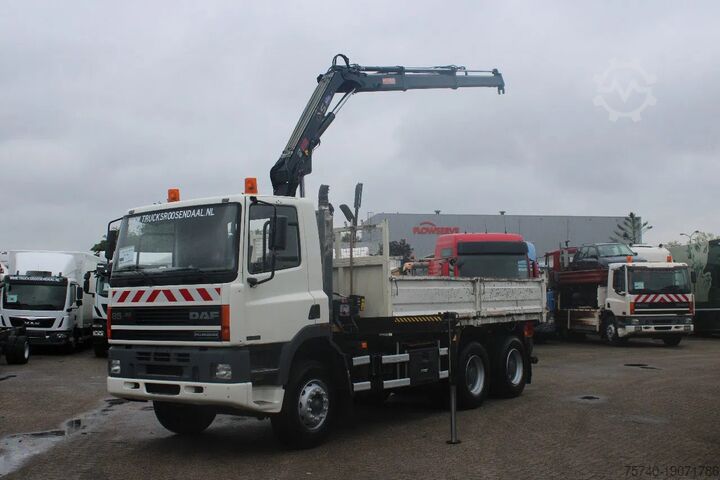 Tipper DAF Kipper 6x4 + SPRING + EURO 1 + no CRANE + Manue...