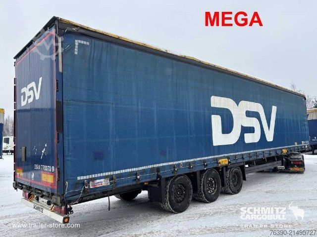 Semi-remorque bâchée Schmitz Cargobull Semitrailer Curtainsider Mega