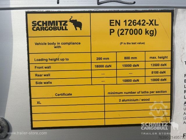 Отворена полуприколка со церада Schmitz Cargobull Semitrailer Curtainsider Standard