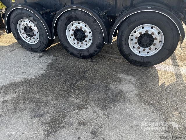 Semi-remorque benne Carnehl Semitrailer Tipper Alu-square sided body 24m³