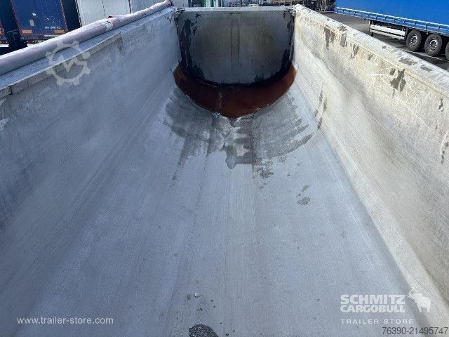 Semi-remorque benne Carnehl Semitrailer Tipper Alu-square sided body 24m³