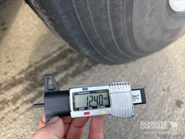 Semi-remorque benne Carnehl Semitrailer Tipper Alu-square sided body 24m³