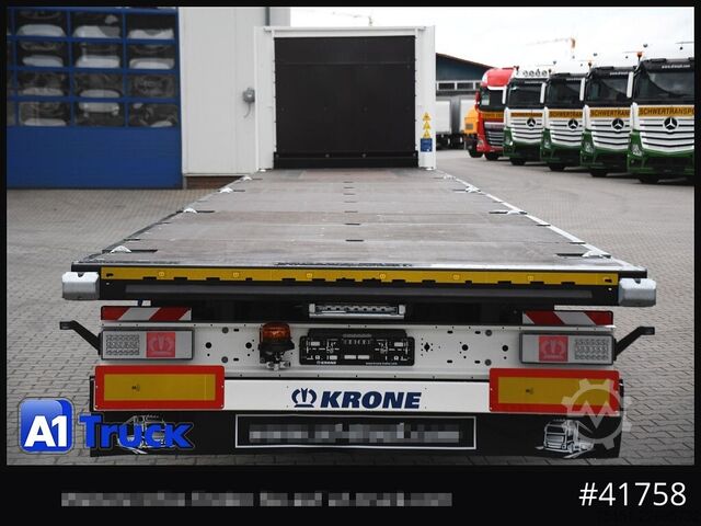 مقطورة نصفية مسطحة KRONE 3 x SD, Mega, Twistlock, Container, NEU, SOFORT