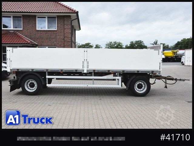 Otvorena prikolica ACKERMANN Baustoff, verzinkt, L 7,2m, Top Zustand