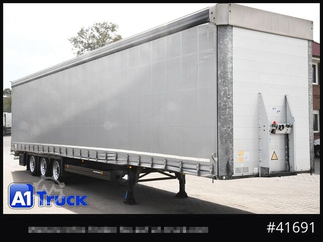 Otvorena poluprikolica s ceradom SCHMITZ Speed Curtain, Lift 455/40 R 22.5, Hubdach,