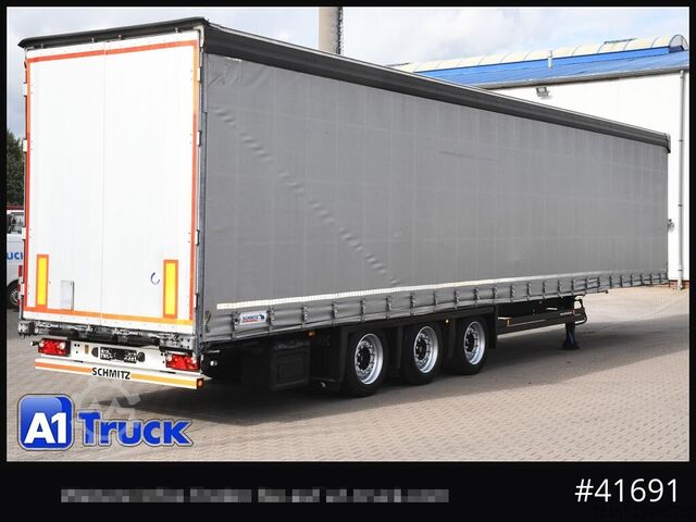 Otvorena poluprikolica s ceradom SCHMITZ Speed Curtain, Lift 455/40 R 22.5, Hubdach,