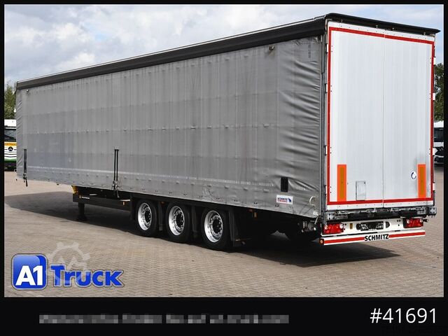 Otvorena poluprikolica s ceradom SCHMITZ Speed Curtain, Lift 455/40 R 22.5, Hubdach,