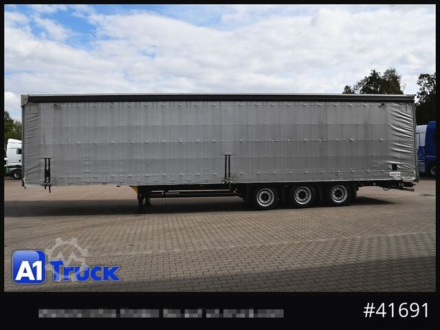 Otvorena poluprikolica s ceradom SCHMITZ Speed Curtain, Lift 455/40 R 22.5, Hubdach,