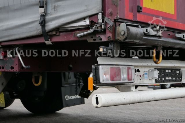 Otvaranje semitrailera sa ceradom KRONE Pritsche Plane XL MegaLiner BWP Edscha Bordwände