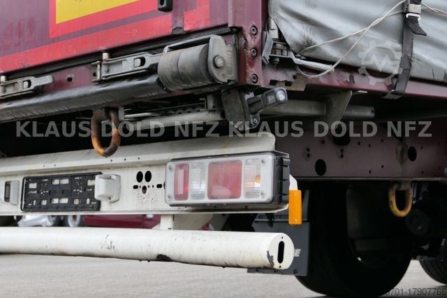 Otvaranje semitrailera sa ceradom KRONE Pritsche Plane XL MegaLiner BWP Edscha Bordwände