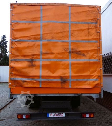 Camion plateau avec bâche MERCEDES-BENZ Atego 1530 LL originale KM