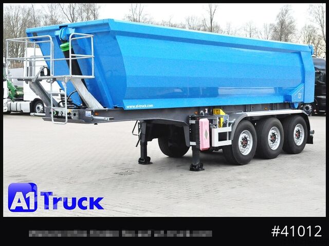 Kiper poluprikolica MEILLER Euromix ca 24m³  Stahl, Lift SAF,  Tageszulassung,