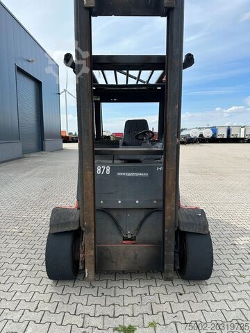 מלגזה Linde H80D-03 FORKLIFT, 8000KG, duplex, 6 cil. Deutz ...