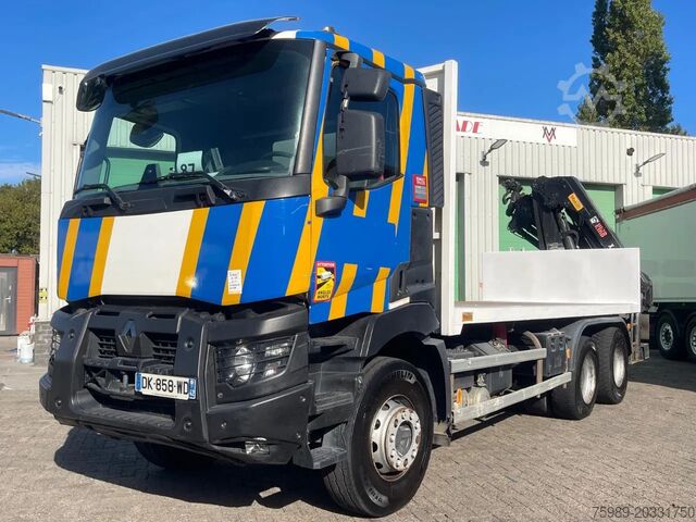 Camião-grua Renault C430 Year 2018 X HIDUO  188 HIAB CRANE, RETARDE...