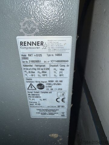 Vida kompresörü RENNER RSKF-PRO 2-11