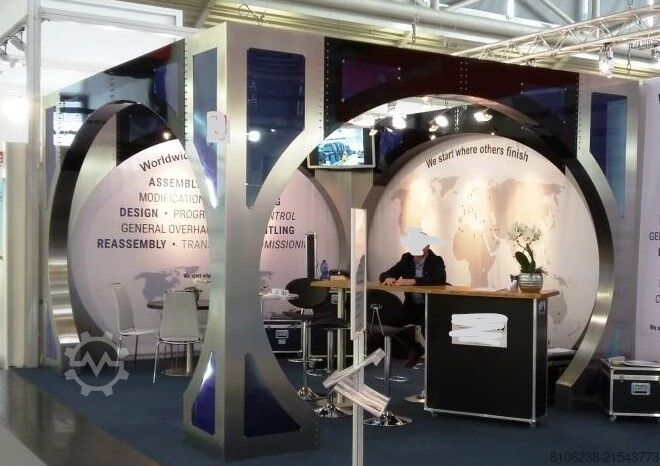 Stand de feria de acero inoxidable IMW - Wolfgang Müller MesseStand