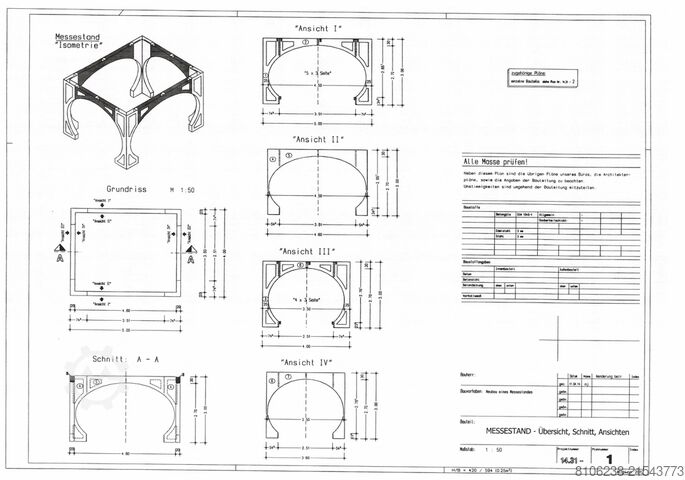 Stand de feria de acero inoxidable IMW - Wolfgang Müller MesseStand