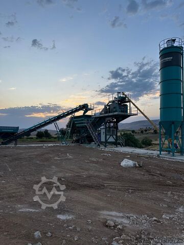 Impianto di betonaggio / impianto di calcestruzzo CONSTMACH Mobile Concrete Batching Plant 60 m3/h Mobile Concrete Batching Plant