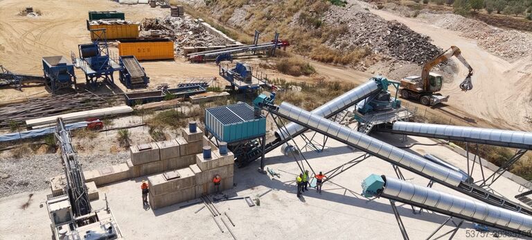 Εγκατάσταση θραύσης και διαλογής Constmach Stationary Crushing Plant Stationary Crushing and Screening Plants