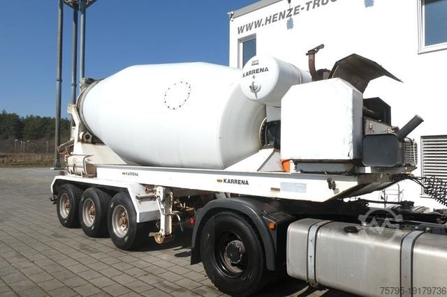 משאית מערבל בטון MERCEDES-BENZ Auflieger Mischer ca. 12m³
