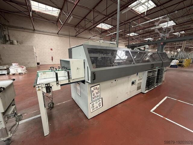 Kolbus hard cover book line BF 527 + FE 604 + DS 391 (2004) Kolbus BF 527 + FE 604 + DS 391