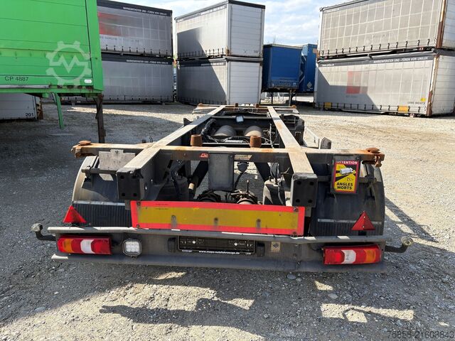 Reboque de chassis intercambiável Sonstige Lafette Zwilling Verzinkt lange Bälge