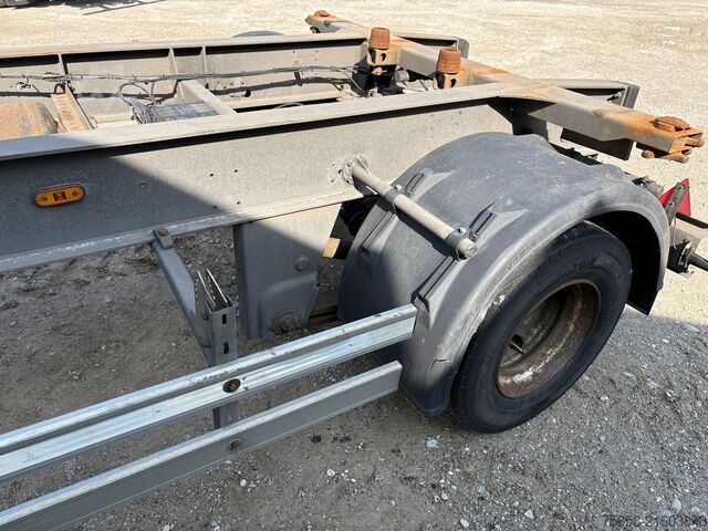 Reboque de chassis intercambiável Sonstige Lafette Zwilling Verzinkt lange Bälge