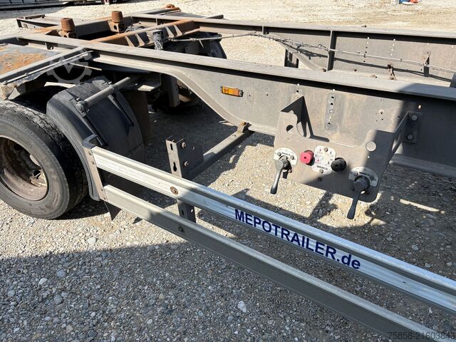 Reboque de chassis intercambiável Sonstige Lafette Zwilling Verzinkt lange Bälge