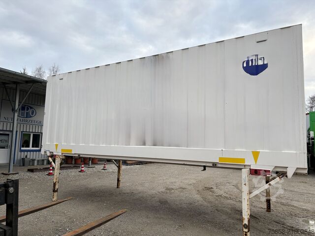 Carroçaria amovível com estrutura em caixa Krone BDF Stahl Wechselkoffer Türen