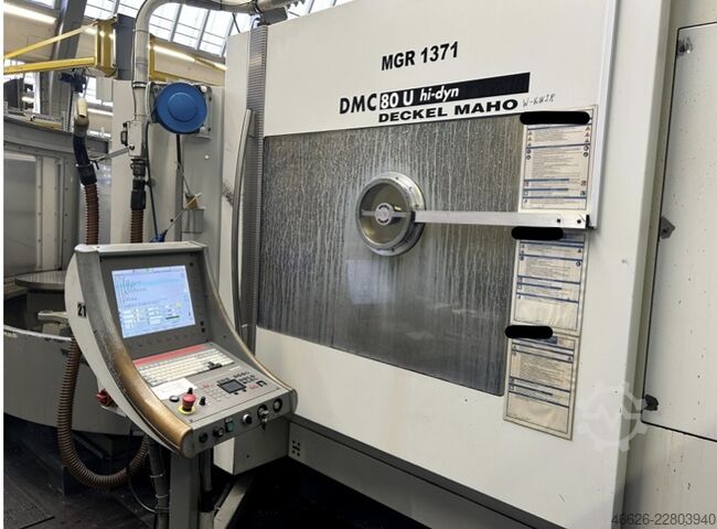 вертикальный обрабатывающий центр Deckel Maho DMC 80 hi-dyn