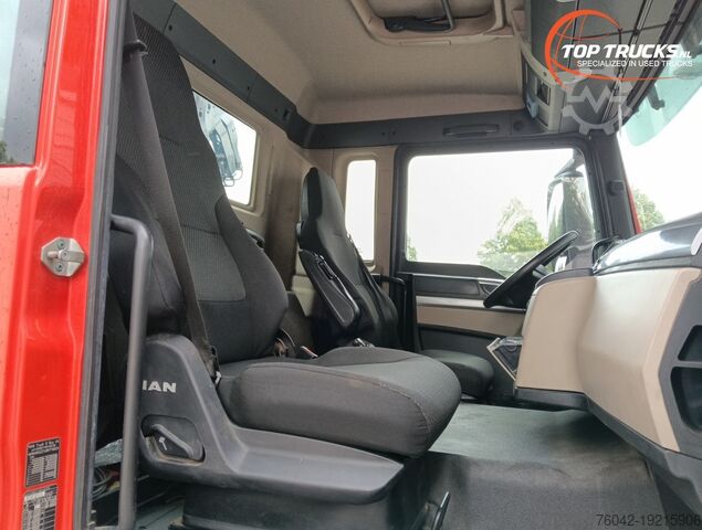 Autószállító MAN TGS 35.360 8x2 - Hiab 22TM Kraan, Machine trans...