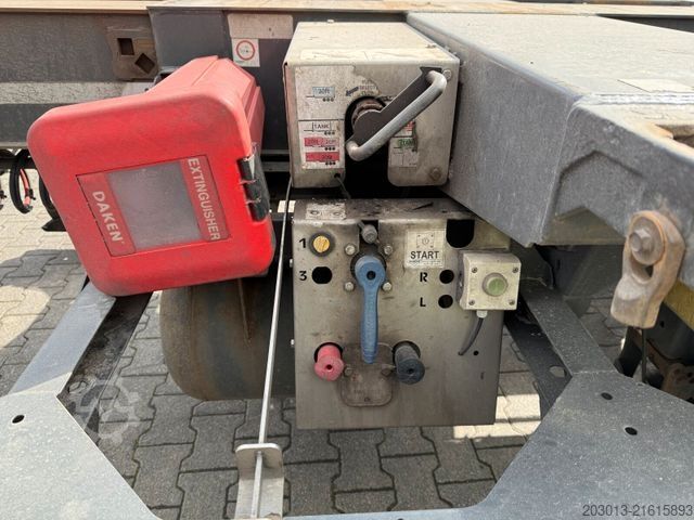 스왑 바디 세미트레일러 BROSHUIS MFCC-HD Wechsel Containerchassis Ausziehbar ADR