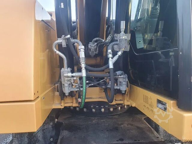 Gravemaskin på hjul Caterpillar M316F - mobile excavator - Tilrotator Engcon