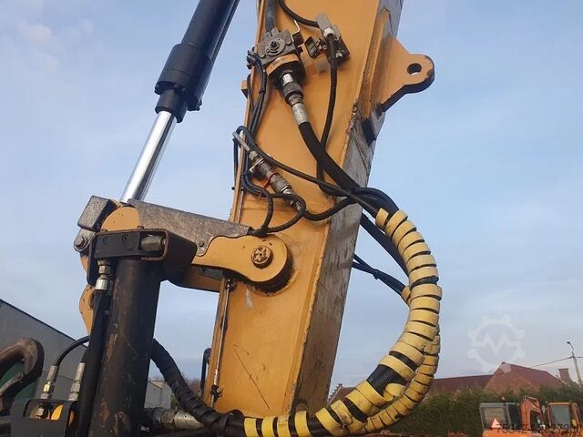 Gravemaskin på hjul Caterpillar M316F - mobile excavator - Tilrotator Engcon