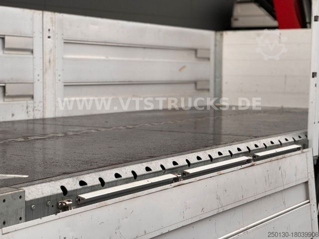 شاحنة مسطحة MERCEDES-BENZ Actros 2545 6x2 Lift-Lenk + HMF2320 Ladekran