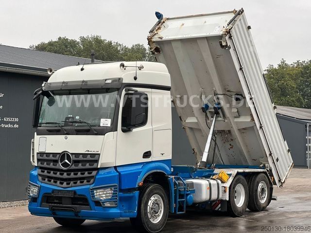 کامیون کمپر سه طرفه MERCEDES-BENZ Arocs 2651 Euro 6 6x4/2 Hydrodrive