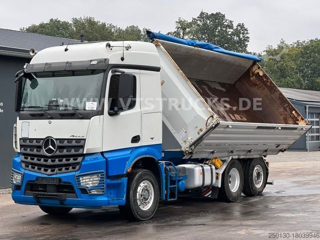 کامیون کمپر سه طرفه MERCEDES-BENZ Arocs 2651 Euro 6 6x4/2 Hydrodrive