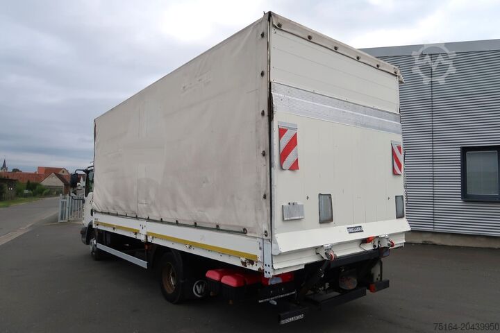 Truck with flatbed & tarpaulin MAN TGL 8.180 BL Pritsche + Plane