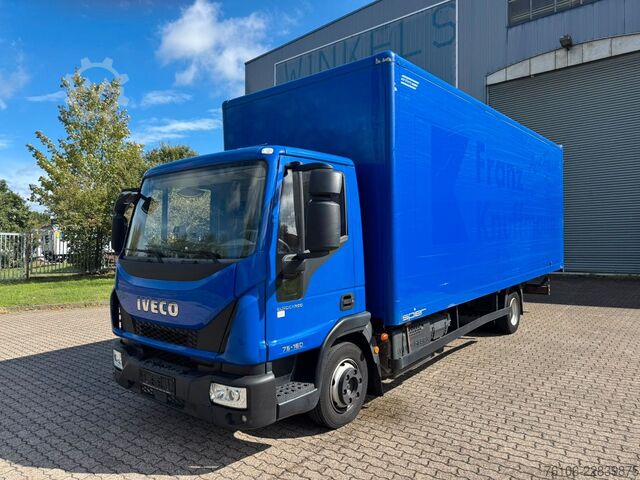 Transporter mit Koffer IVECO Eurocargo 75-160 Koffer *Klima*153.000 km *