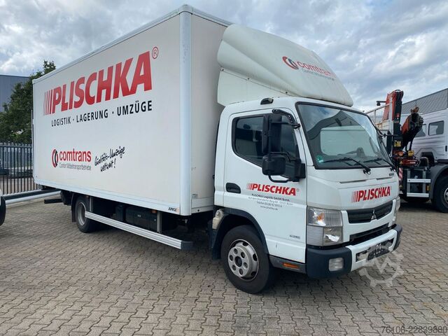 Transporter mit Koffer FUSO Canter 7C15 Koffer mit Ladebordwand